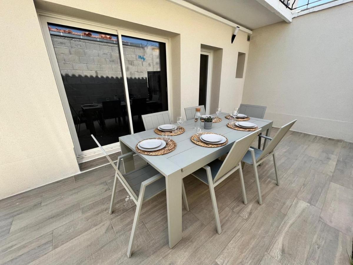 Les Appartements Du Carnot - Terrasses Et Jardins 拉罗歇尔 外观 照片