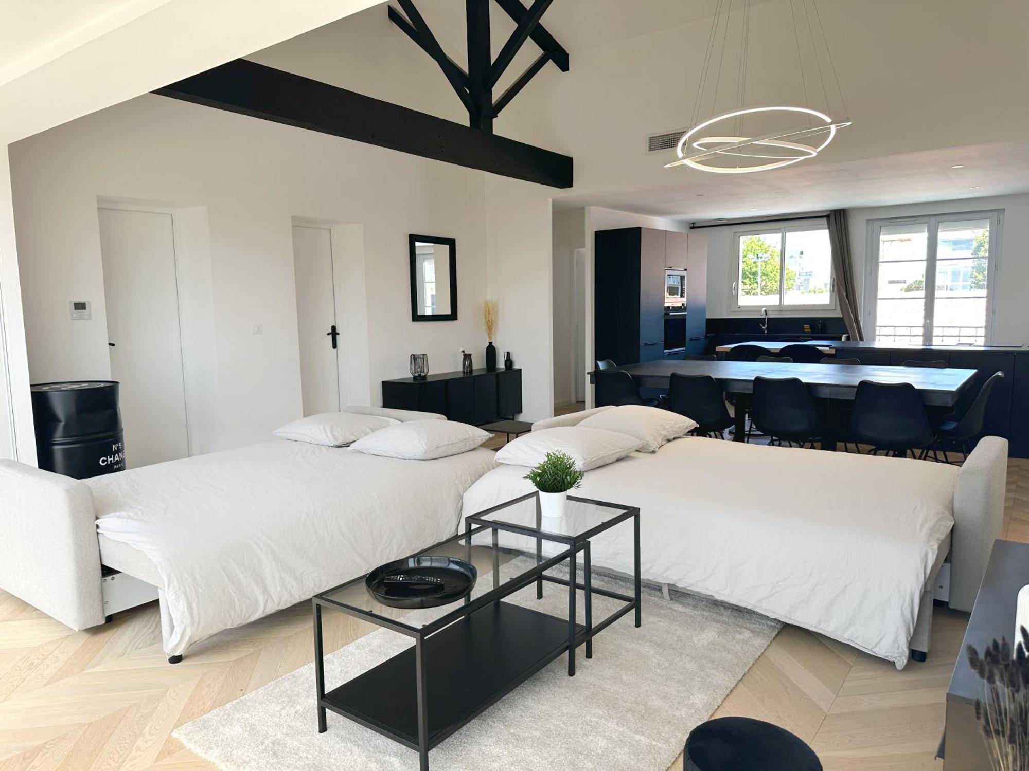 Les Appartements Du Carnot - Terrasses Et Jardins 拉罗歇尔 外观 照片